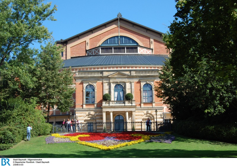Festspielhaus Bayreuth <br />(© Foto: ZDF/BR/Stadt Bayreuth)