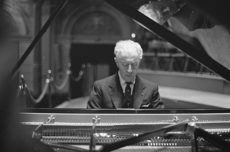 Arthur Rubinstein im Concertgebouw <br />(© Foto: Wikipedia, CC0)