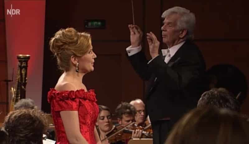Christoph von Dohnányi und Anne Schwanewilms (Sopran) <br />(© Foto: NDR)