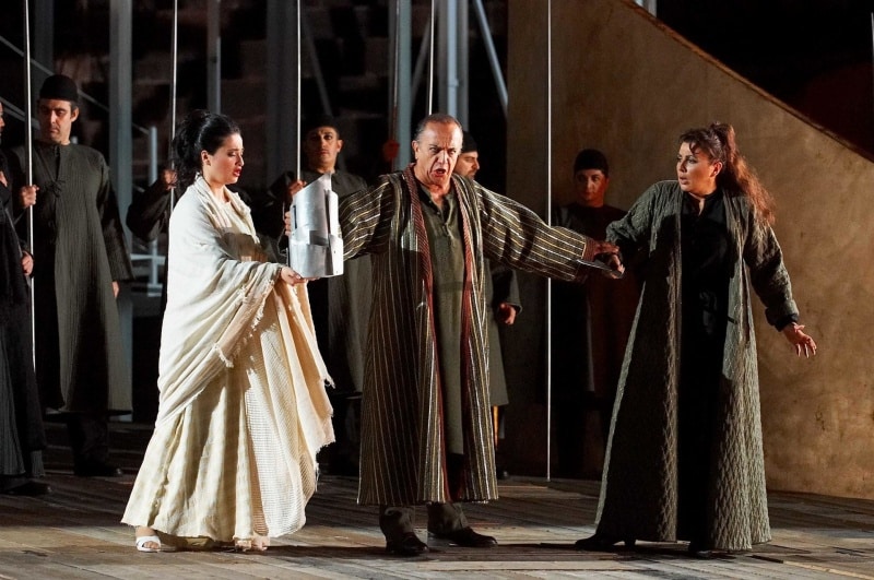 Giuseppe Verdis Oper »Nabucco« in einer Inszenierung von Denis Krief aus der Arena di Verona 2007 <br />(© Foto: ZDF/Courtesy of Fondazione Arena di Verona/Tabocchini und Gironella)