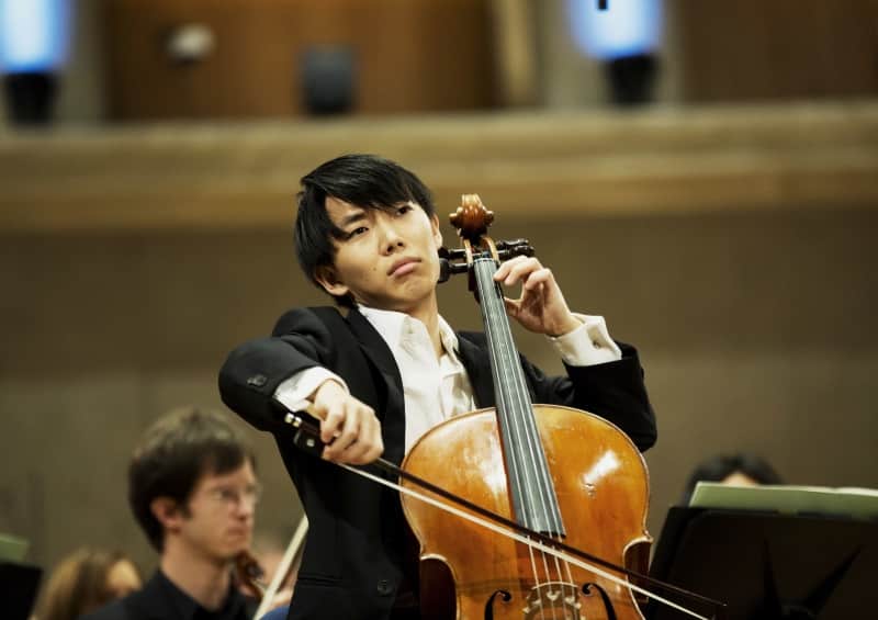 Haruma Sato beim Preisträgerkonzert des 68. Internationalen Musikwettbewerbs der ARD 2019 <br />(© Foto: BR/Daniel Delang)