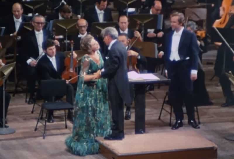 Christa Ludwig, Leonard Bernstein und René Kollo <br />(© Foto: Arte)