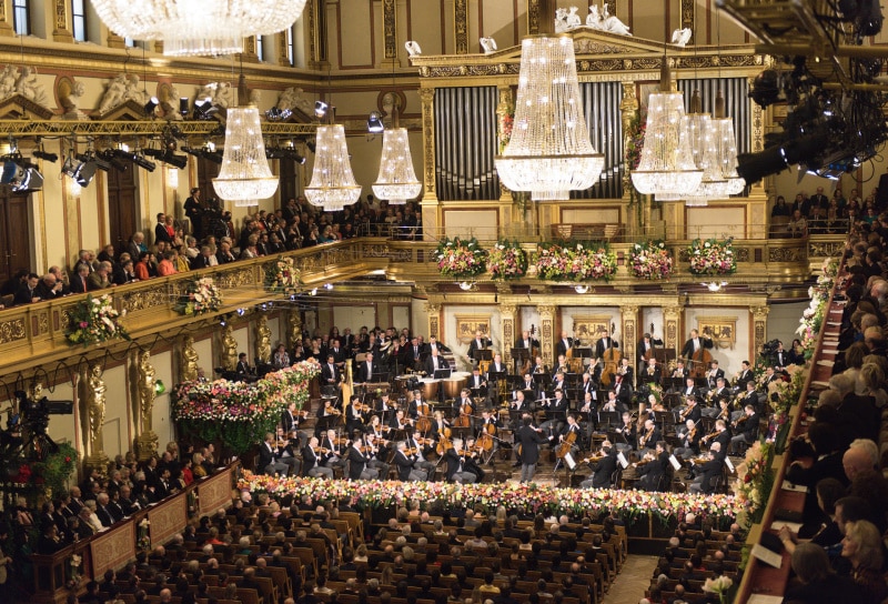 Neujahrskonzert im Goldenen Saal des Musikvereins Wien <br />(© Foto: ZDF/Terry Linke)