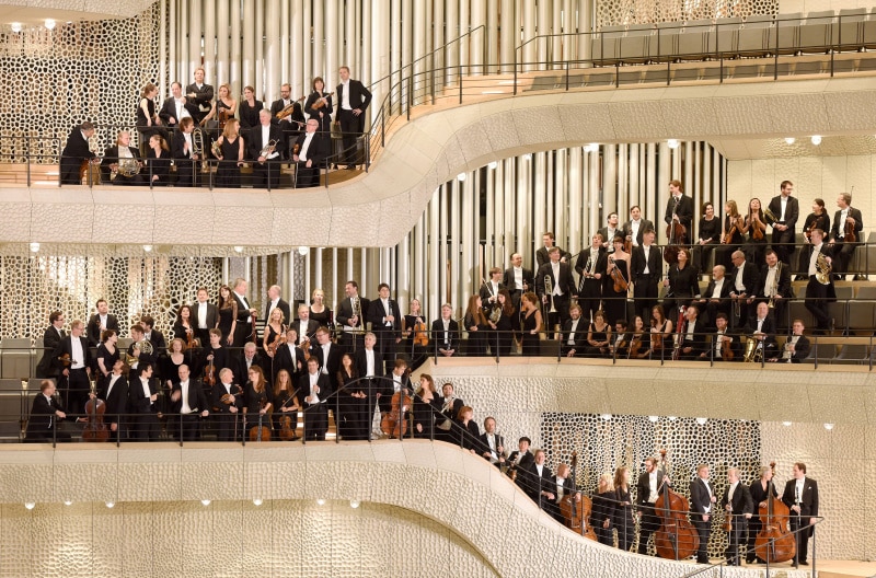 Das NDR Elbphilharmonie Orchester <br />(© Foto: NDR/Michael Zapf)