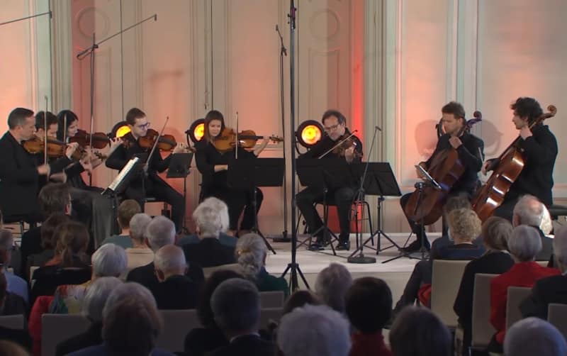 Belcea Quartet & Quatuor Ébène in Schwetzingen <br />(© Foto: Arte)
