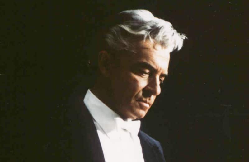 Herbert von Karajan <br />(© Foto: Arte/SWR/Karajan Institut/Lauterwasser)