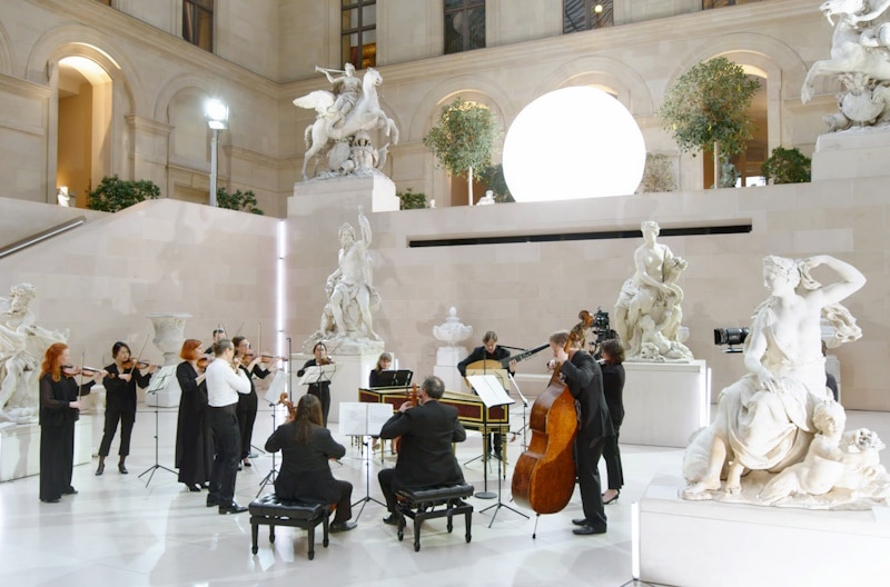 Vivaldi und Mozart im Louvre <br />(© Foto: Arte/Prismedia)