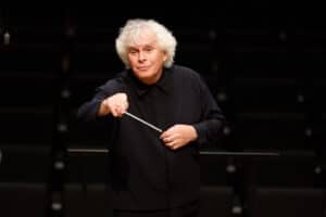 Sir Simon Rattle<br>© Foto: 3Sat/ZDF/BR/Astrid Ackermann