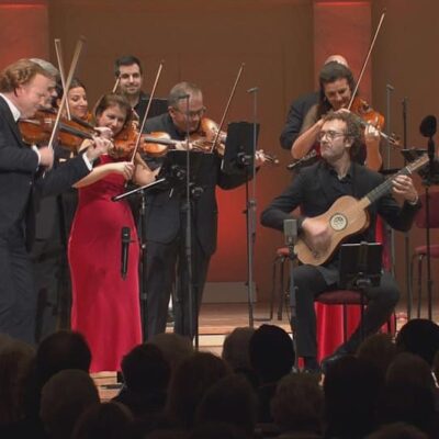 Daniel Hope und das Zürcher Kammerorchester<br>© Foto: 3Sat/ZDF/Maik Behres