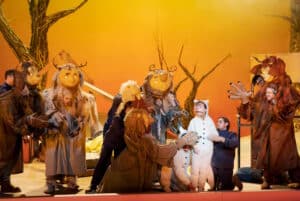 Szene aus »Wo die wilden Kerle wohnen«<br>© Foto: MusikTheater an der Wien/Werner Kmetitsch